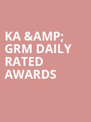 KA %26 GRM Daily Rated Awards at Eventim Hammersmith Apollo